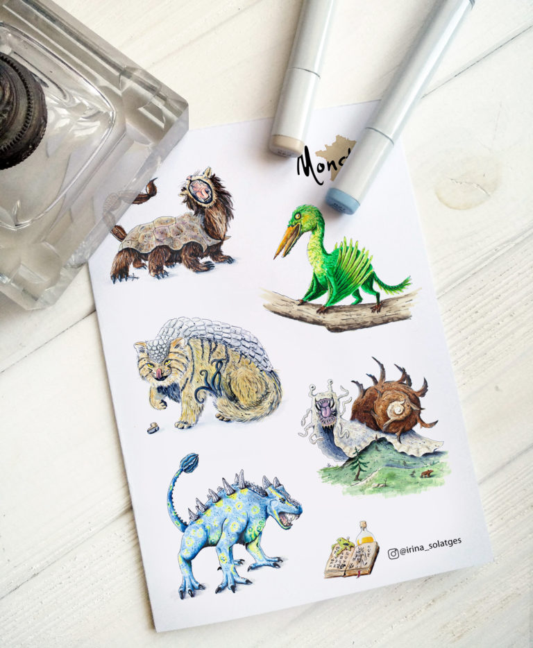 Les stickers