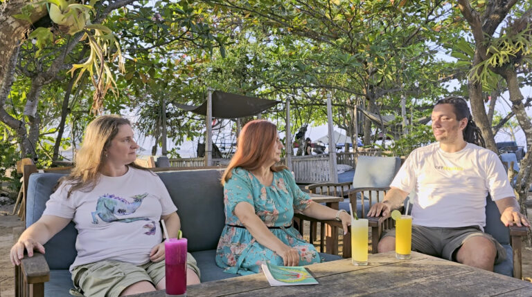 Interview à Bali