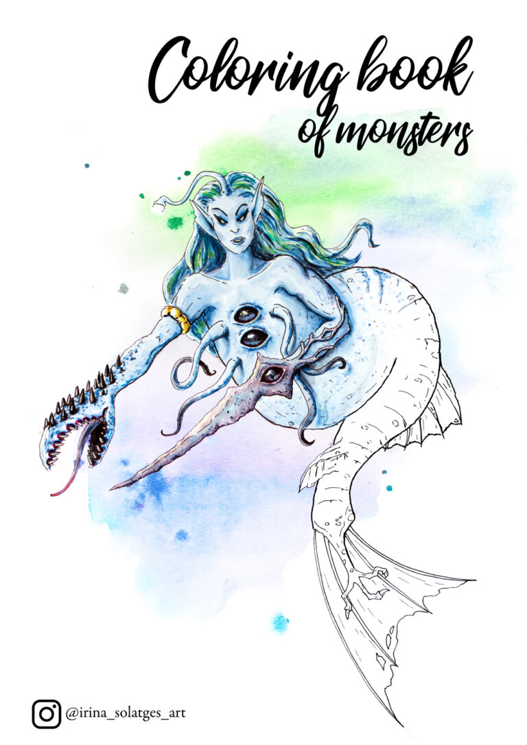 Coloriage Mythical Monsters